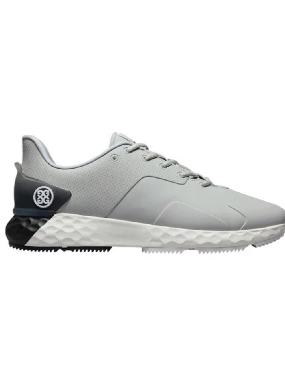 NEW G/FORE Men's MG4+ Gradient Accent Golf Shoe Size 8 Gray GMF000104 Spikeless